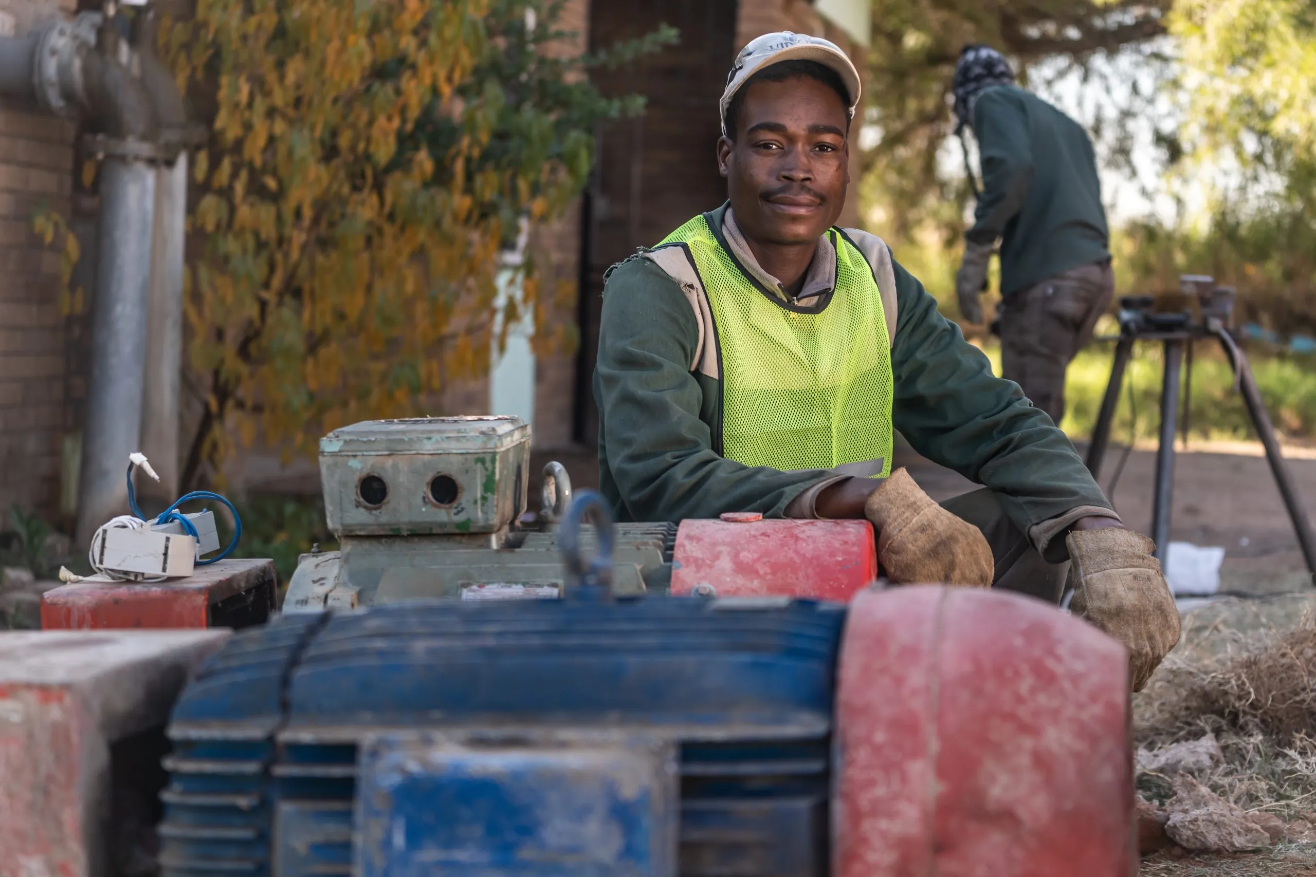 4. Andries Letsheenyo, Rauco Trading Technical Team - Groblershoop treatment plant